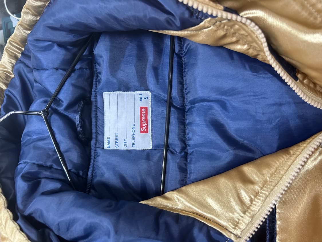 슈프림 퀄팅 후드 패딩자켓 상품이미지4