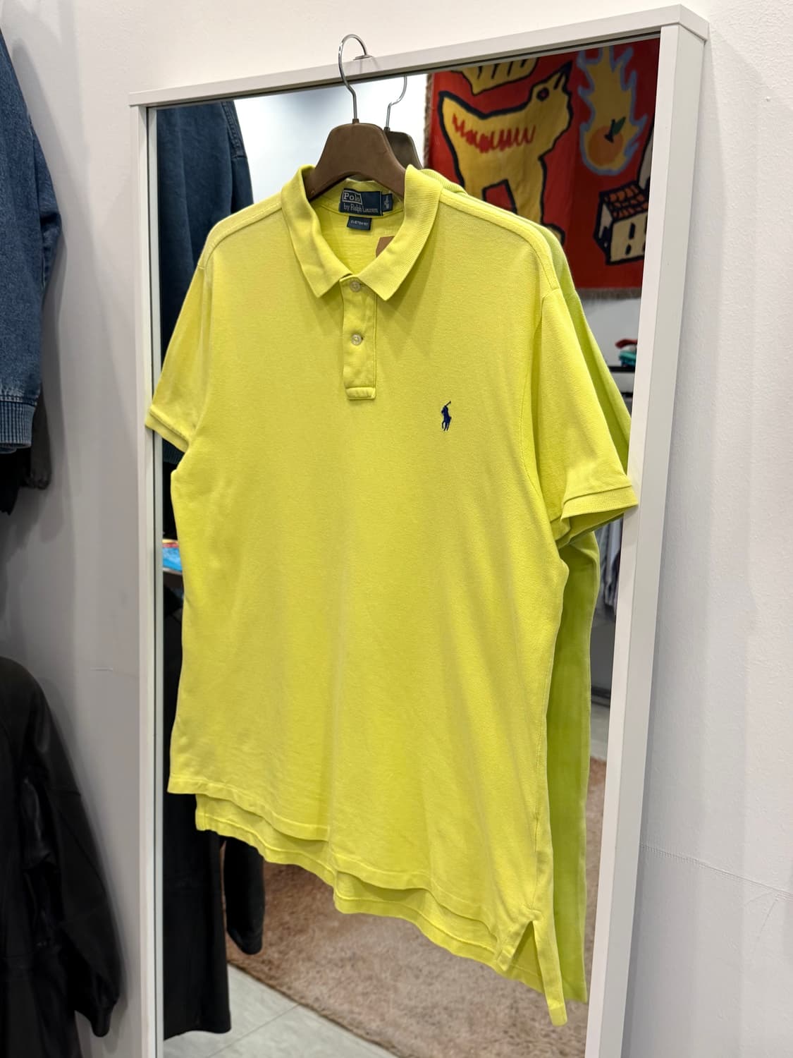 Polo RL 폴로 랄프로렌 pk 반팔 티셔츠 (Neon) 상품이미지1