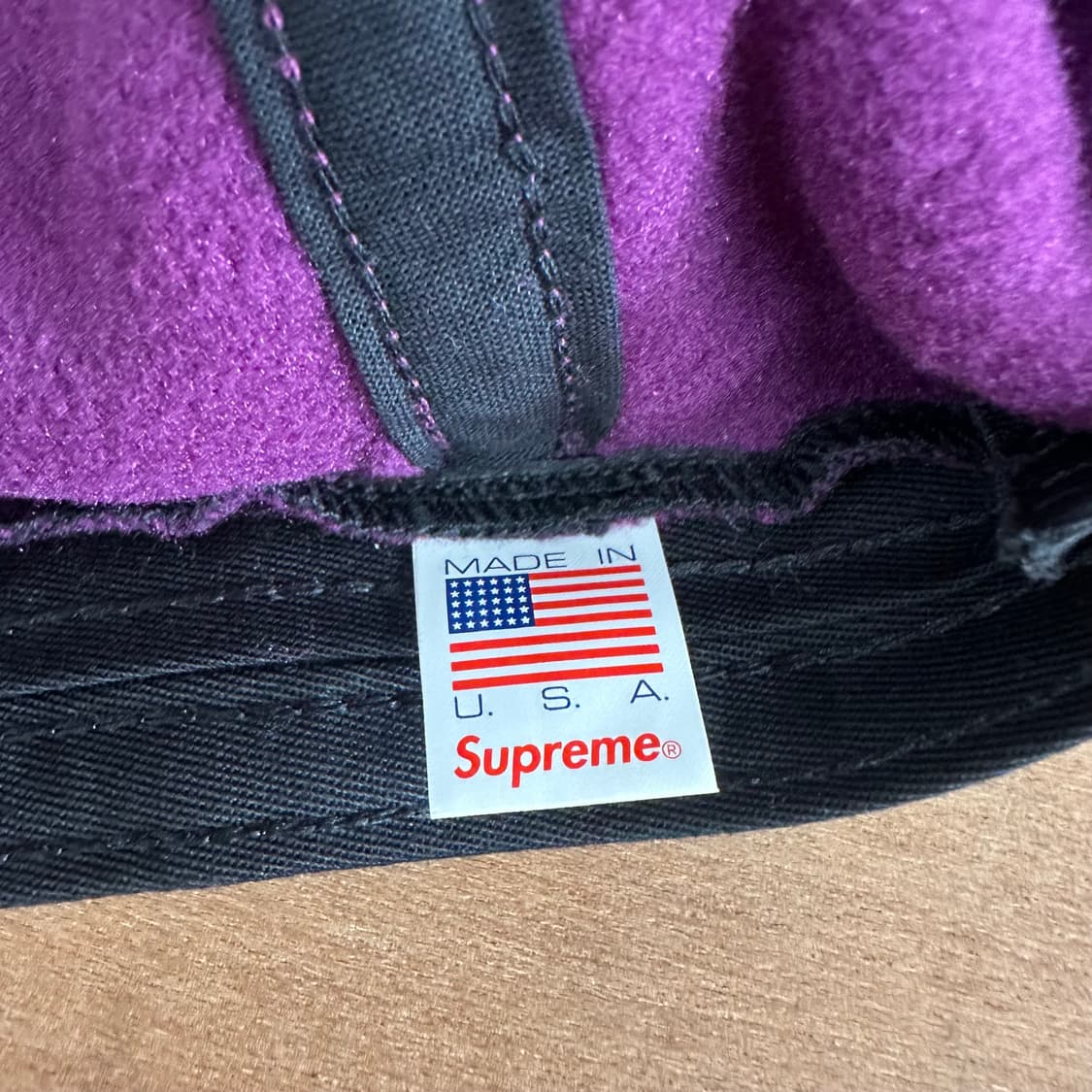 2018FW 슈프림 폴라텍 S로고 캡 상품이미지8