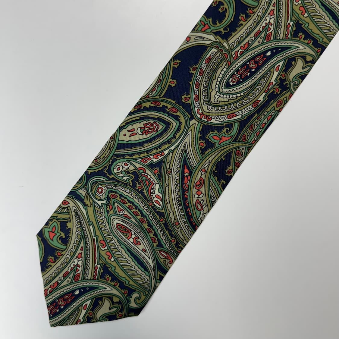 YSL 입생로랑  명품 정품 페이즐리 넥타이 상품이미지5