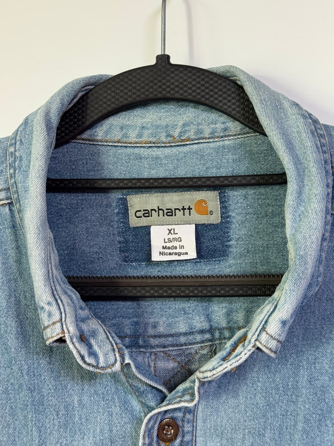 칼하트 헤비 데님 셔츠 110-115 상품이미지2