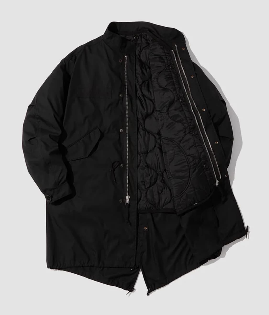 아웃스탠딩 m65 피쉬테일 야상 파카 블랙 m사이즈 상품이미지2