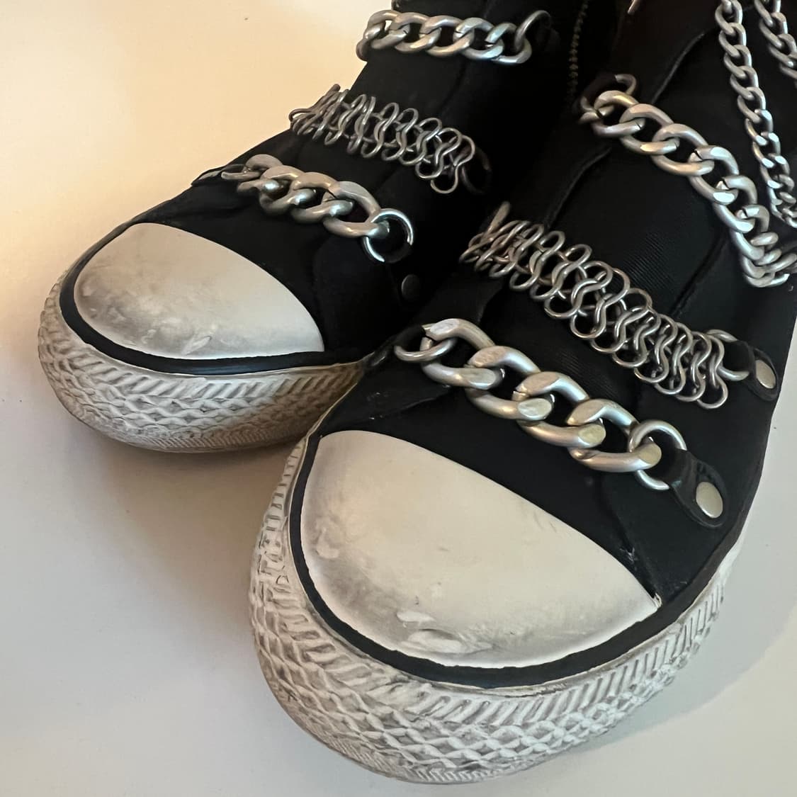 아쉬 ASH Val Bis 체인 하이탑 스니커즈  상품이미지4