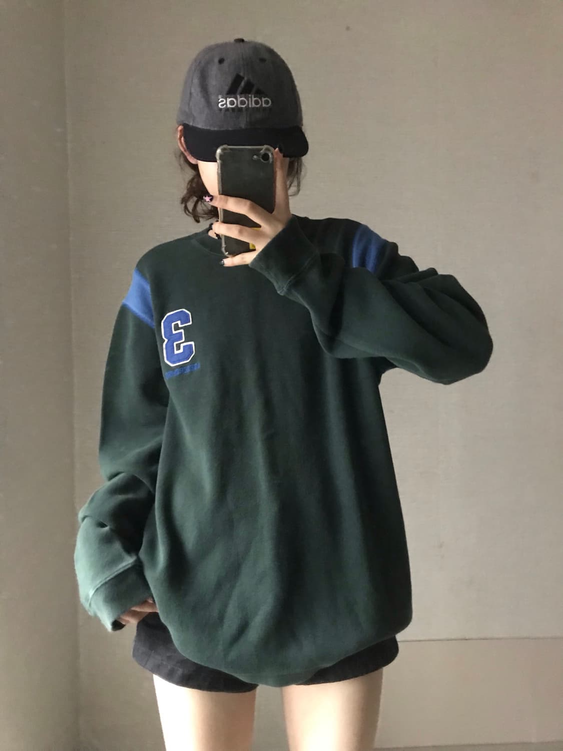 아베크롬비 그린 맨투맨 상품이미지2