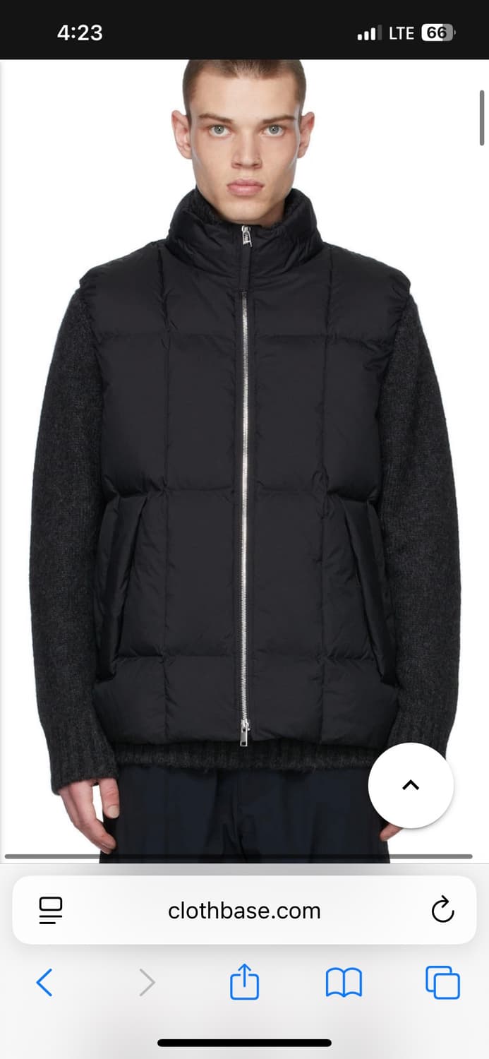 Theory 띠어리 aaron 패딩 베스트 L 상품이미지1