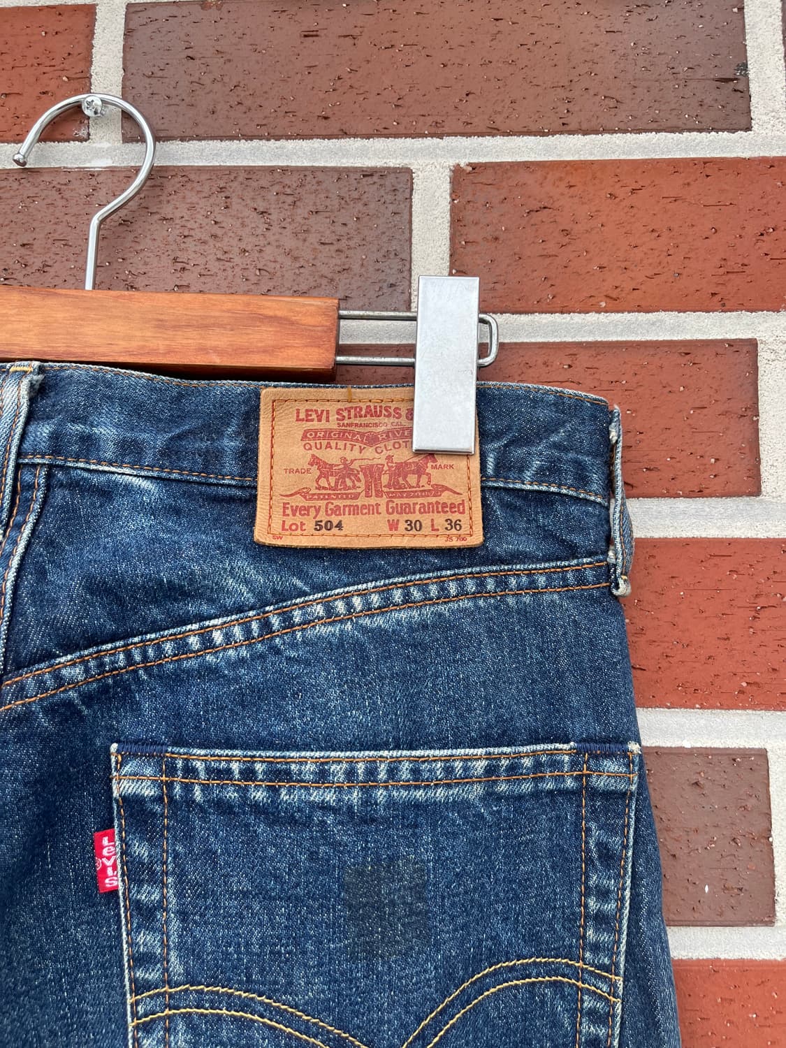 Levi's 504 (japan made) 데님팬츠  상품이미지6