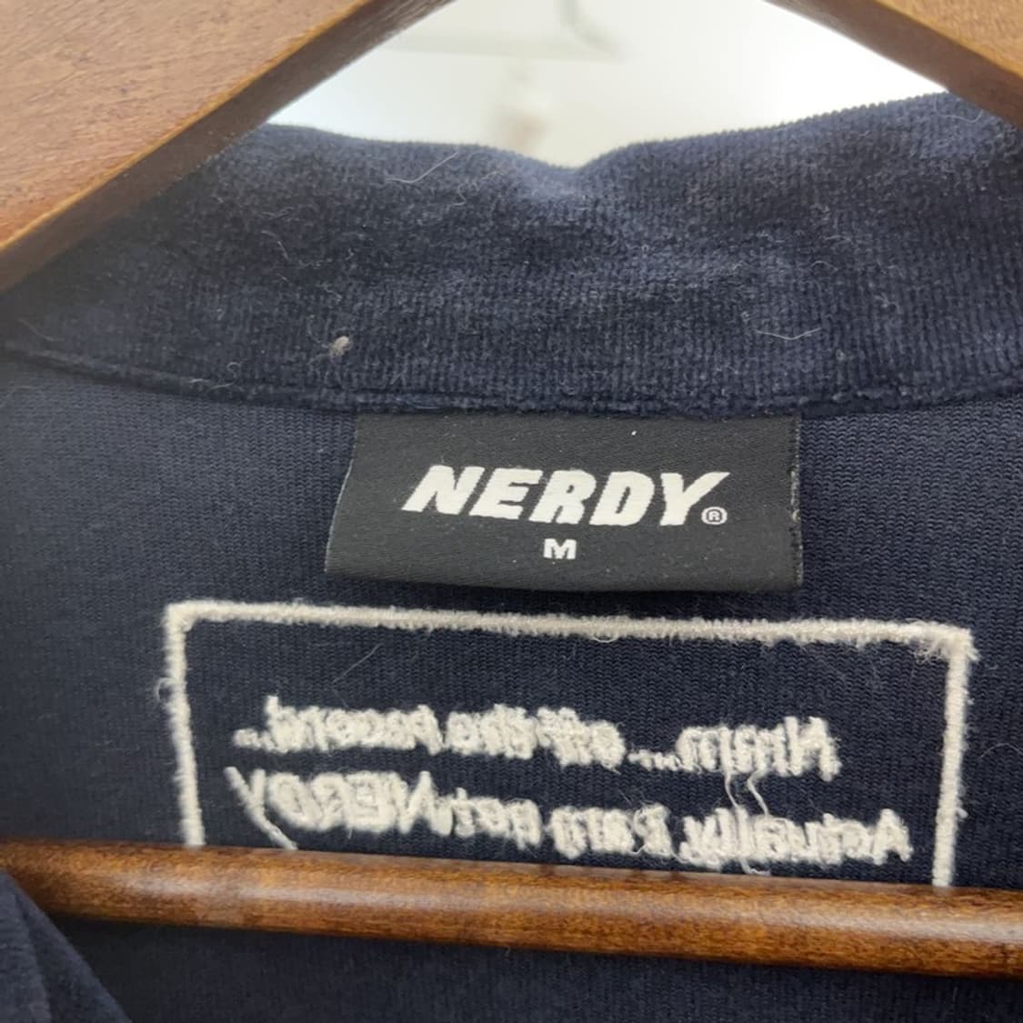 널디 올드스쿨 레트로 00's 벨벳 집업 M C08762 상품이미지5