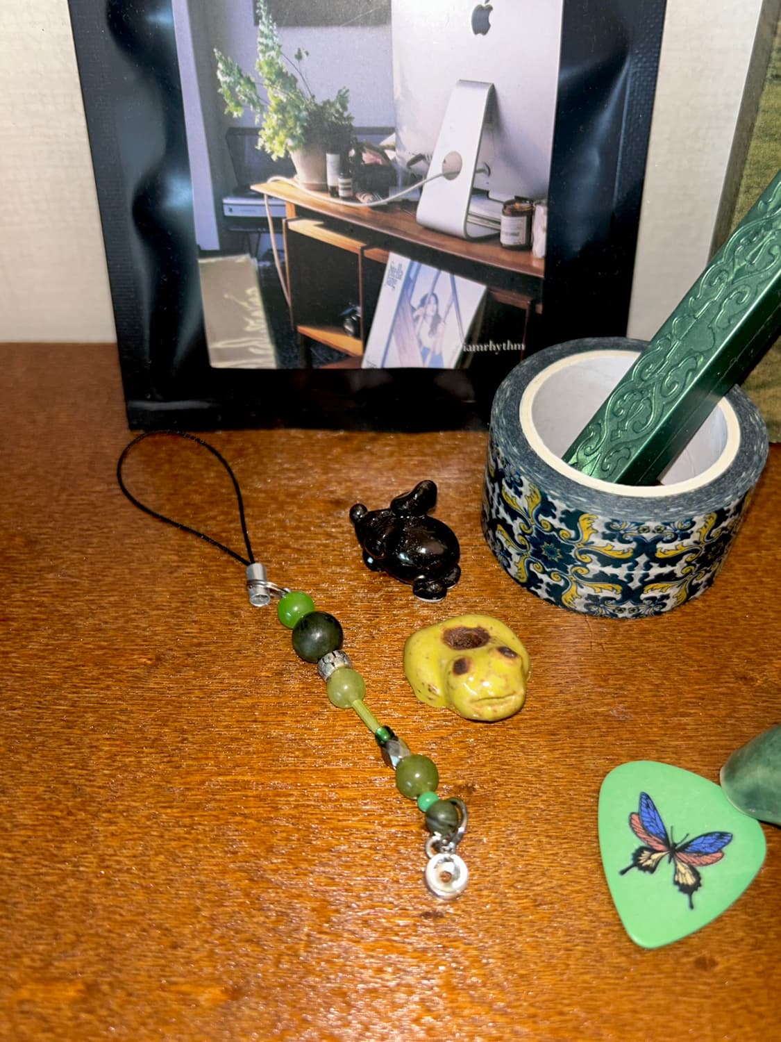 [핸드메이드] • 비즈 스트랩 • 기억 방울들 상품이미지4