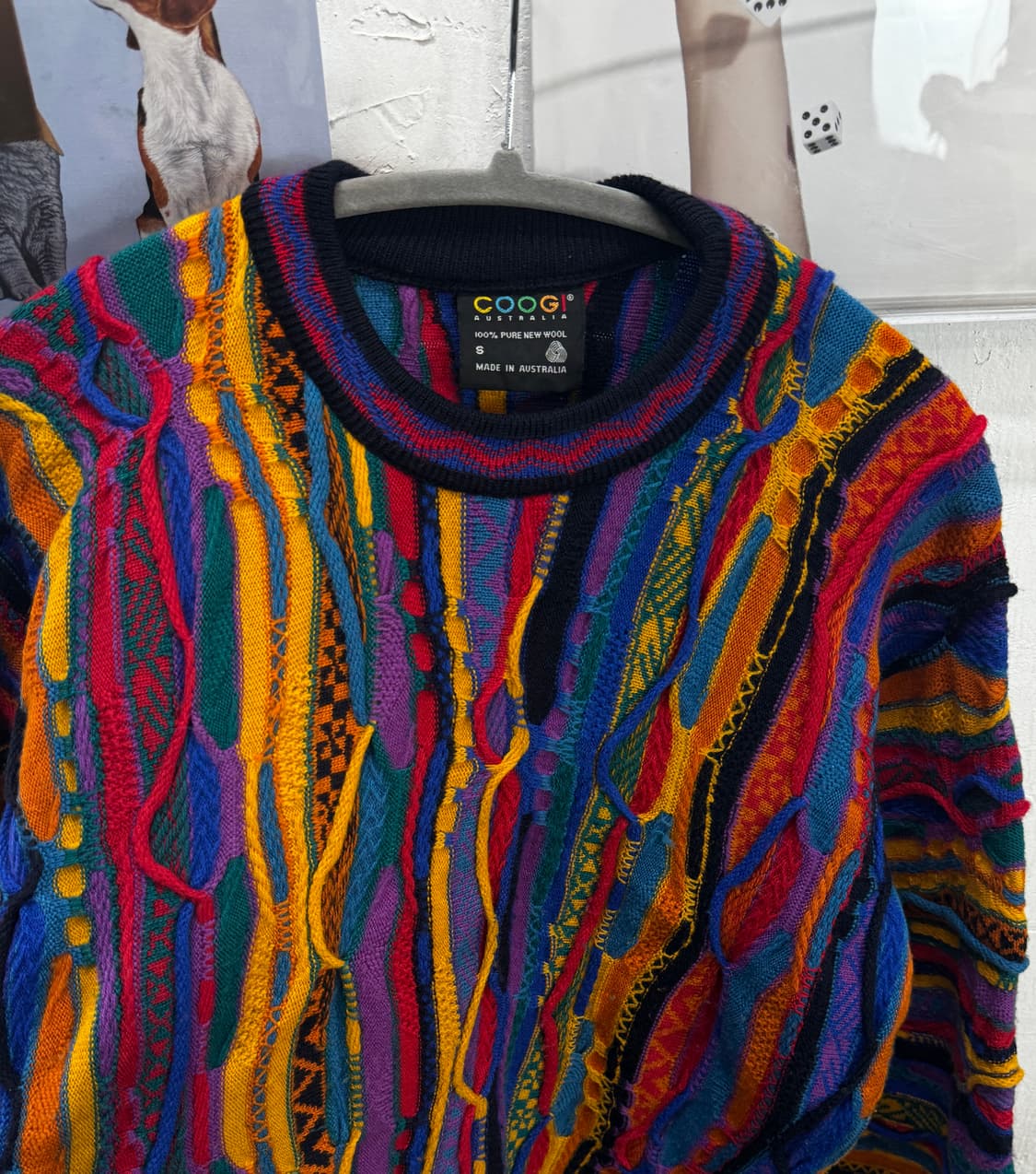 COOGI 쿠지 케이블 울 니트 상품이미지6