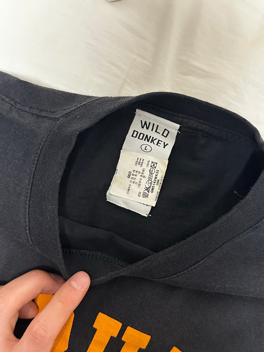 와일드동키 반팔 L (비이커 구매) wild donkey 상품이미지2