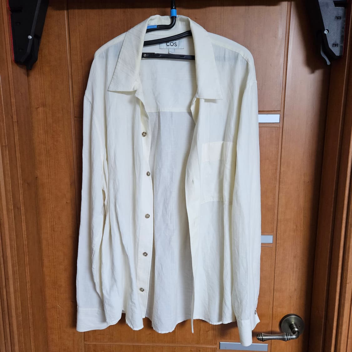 COS 셔츠 XL 아이보리 상품이미지1