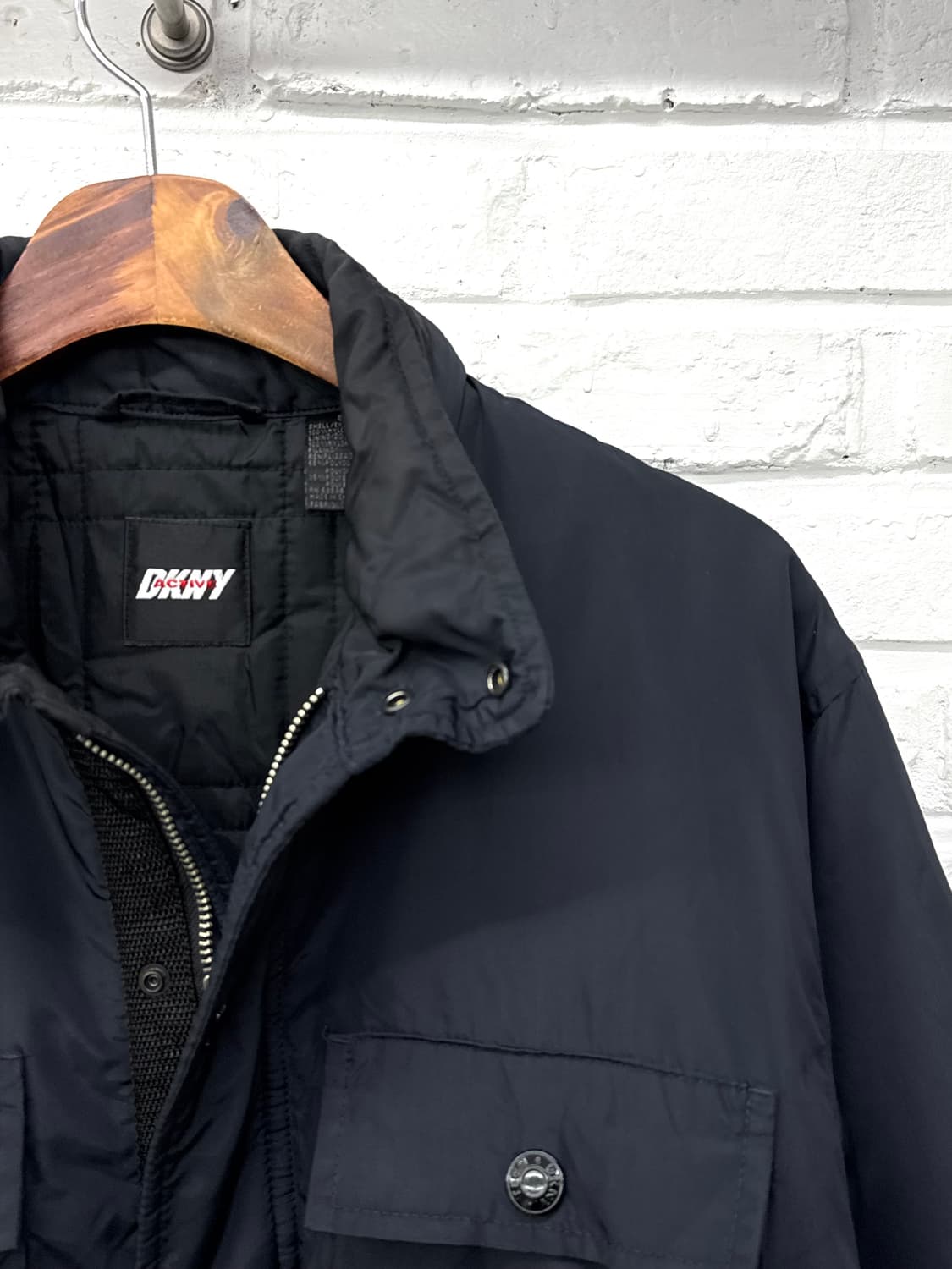 DKNY 네이비 사파리 패딩 상품이미지4