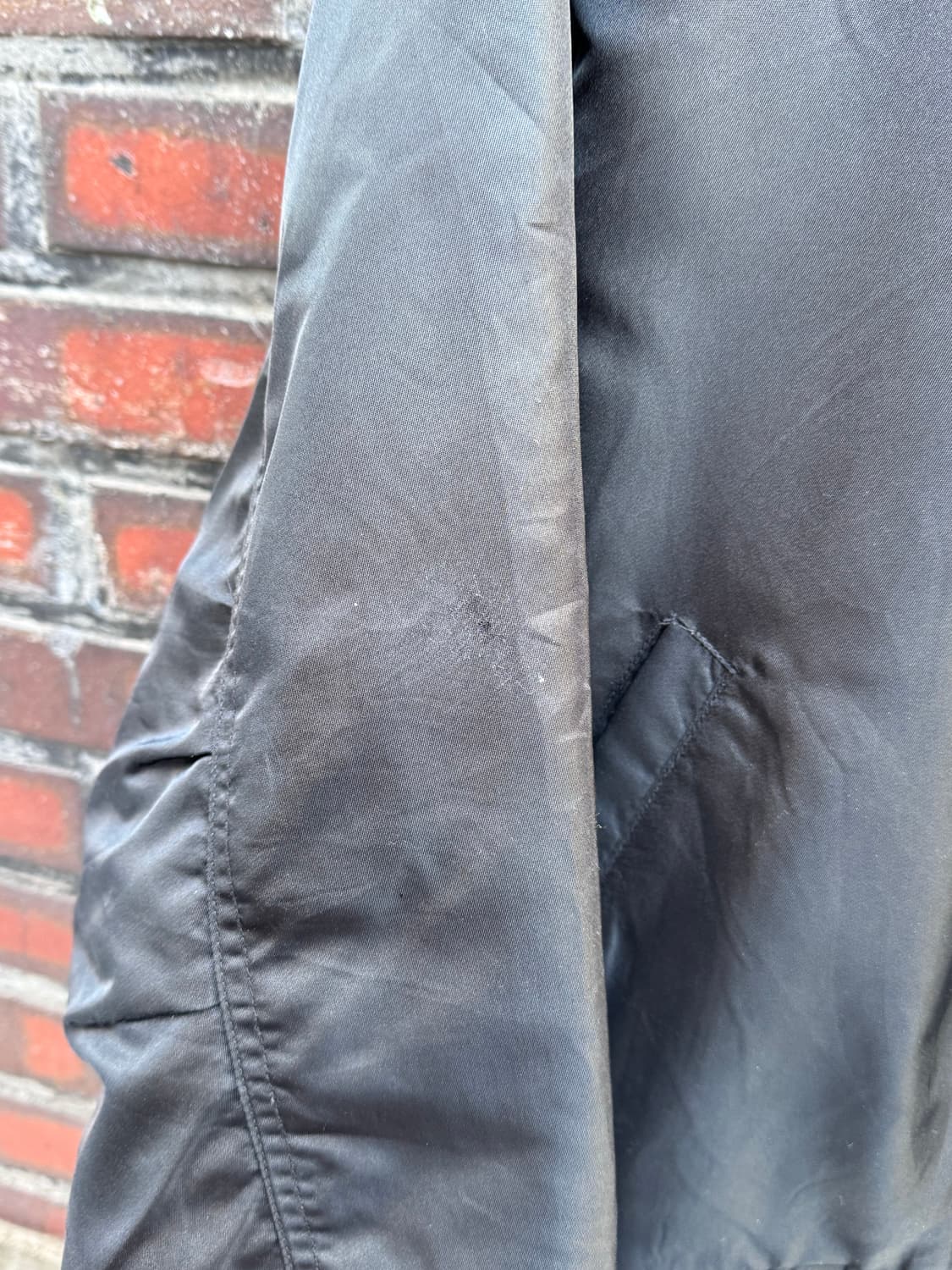 90s 컨버스 올스타 나일론 바시티 자켓  상품이미지7