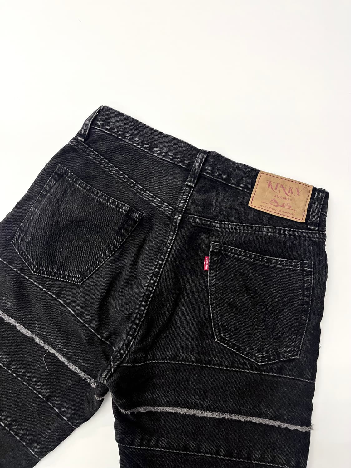 Hysteric Glamour 히스테릭 글래머 흑청 kinky jeans 상품이미지9
