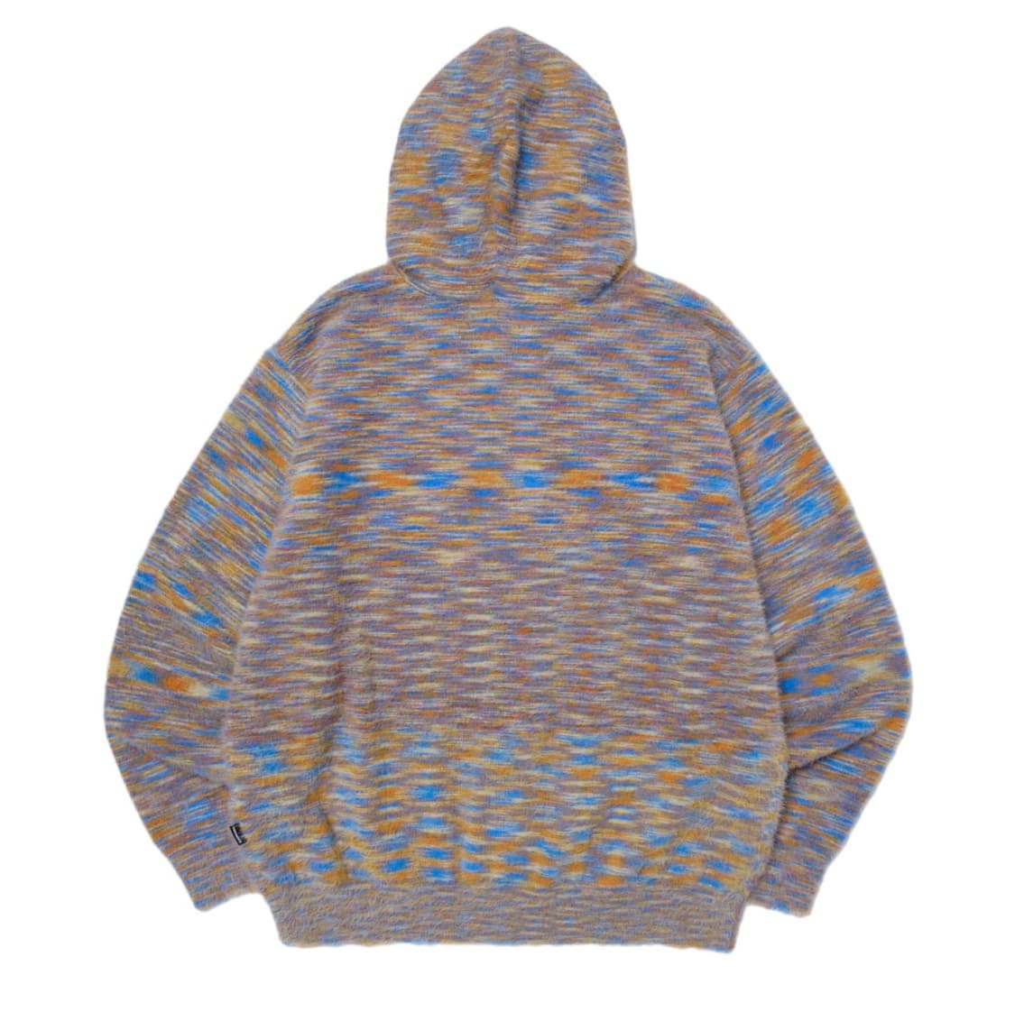 위캔더스 멀티 스트라이프 헤어리 집업 오렌지 XL 상품이미지6