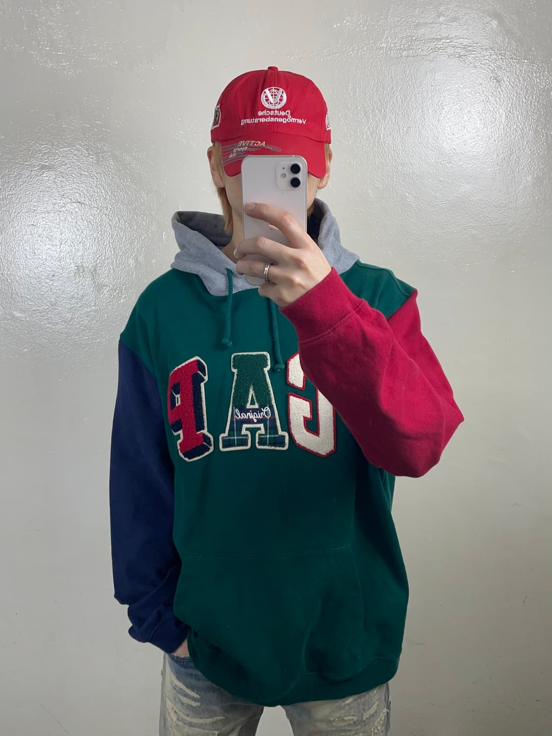 gap 키치배색후드 상품이미지3