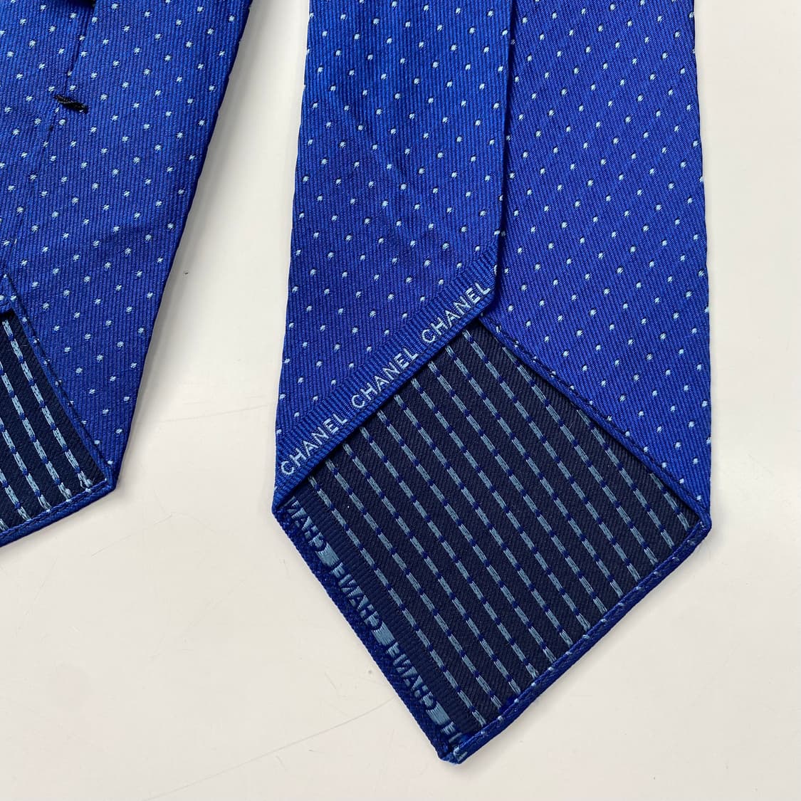 샤넬(CHANEL) 영문로고 명품 정품 넥타이 상품이미지7