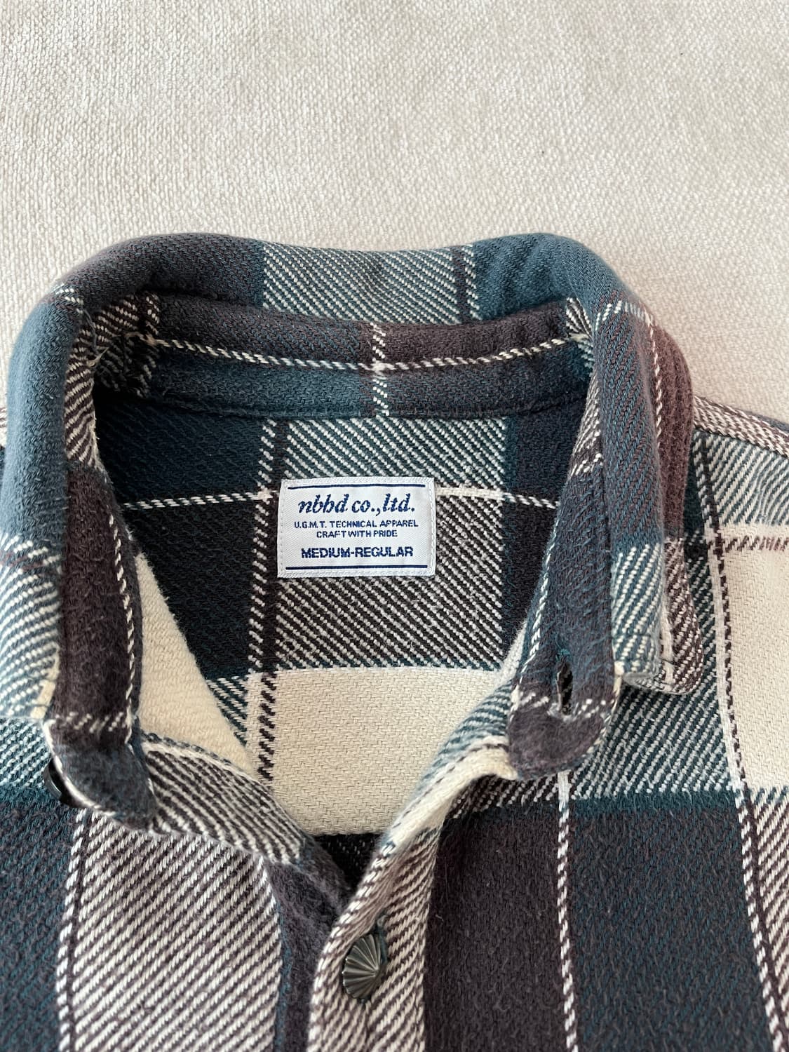 네이버후드 13fw 럼버 셔츠 상품이미지3