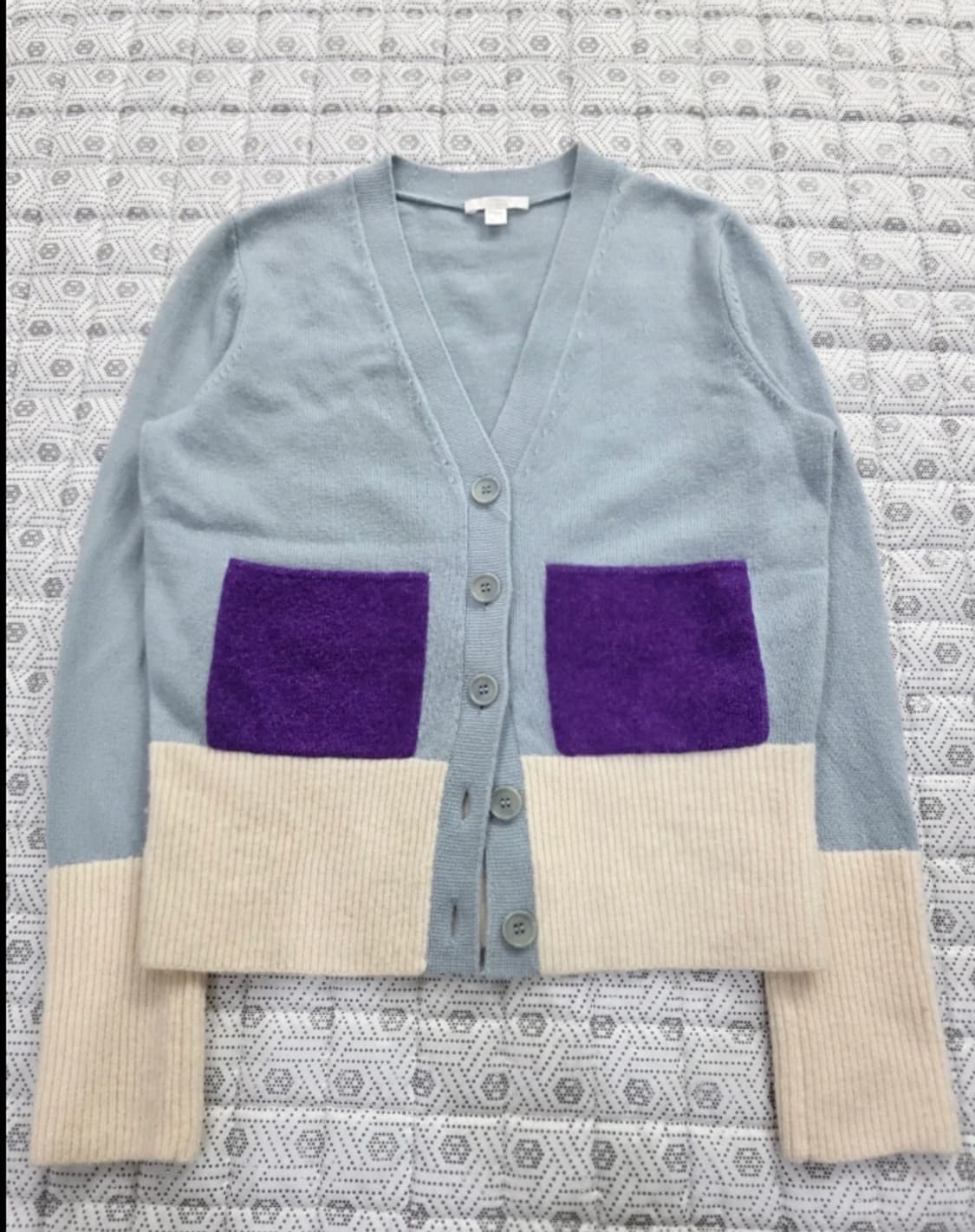 COS 코스 컬러블록 가디건 ~55 상품이미지1