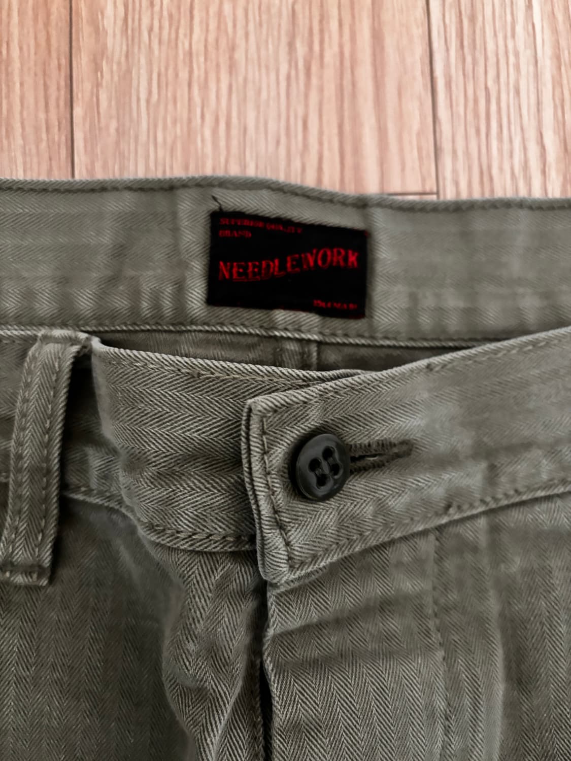 니들워크 브라운 팬츠 상품이미지2