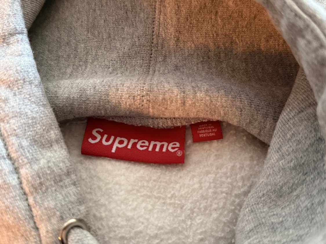 [XL] 슈프림 바시티 후드 스웻셔츠 헤더 그레이 상품이미지3