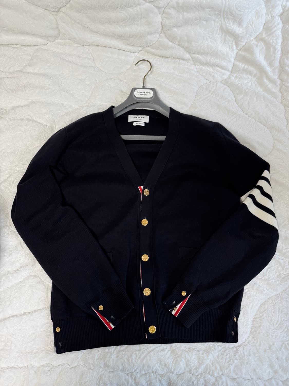매장판 톰브라운 밀라노스티치 네이비 가디건 3사이즈 상품이미지8