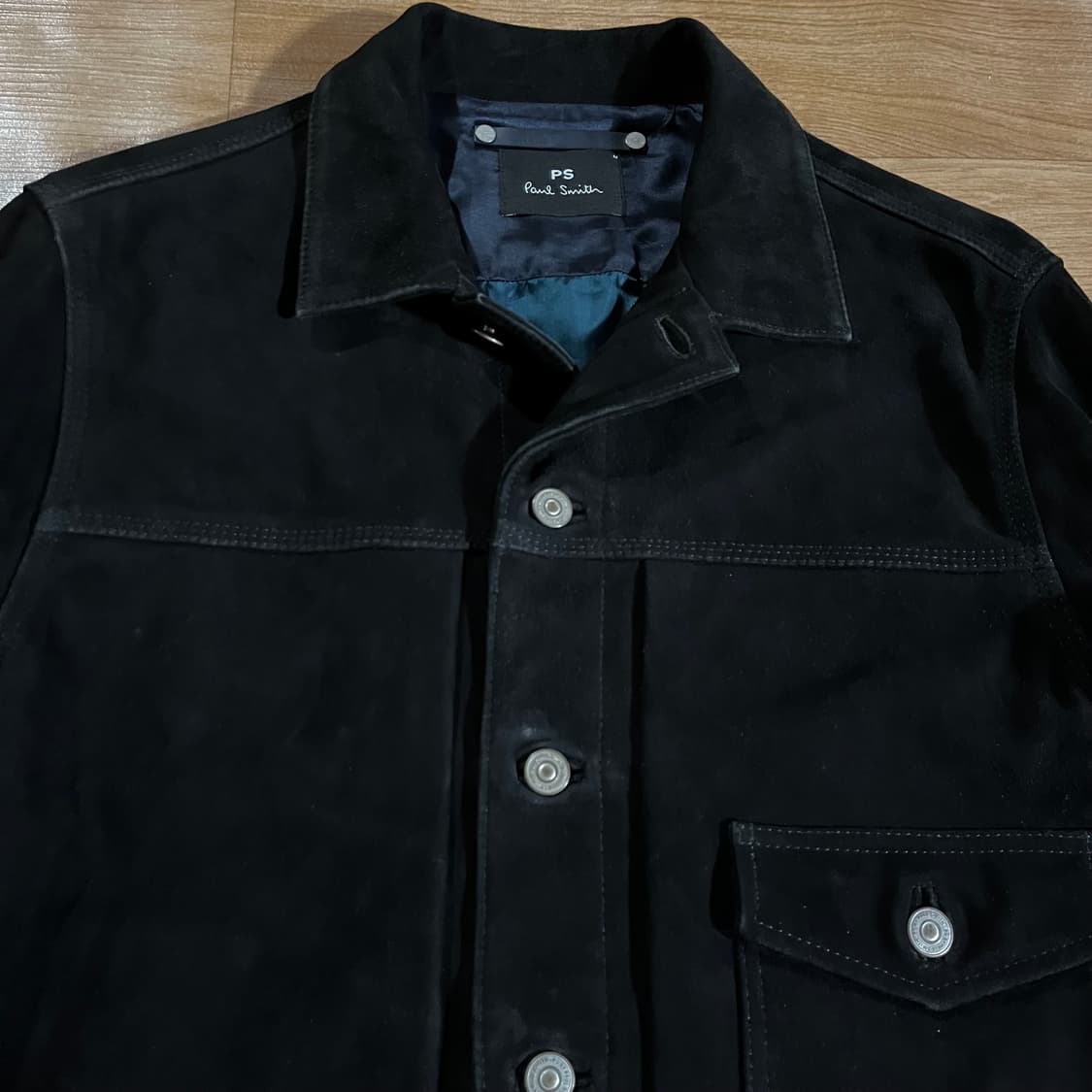 [97] 폴스미스 스웨이드 트러커 가죽자켓 상품이미지2