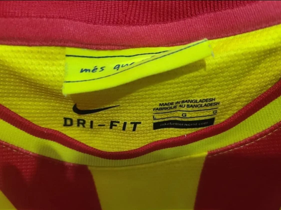 나이키 13 14 FC바르셀로나 메시 올드레플 축구져지 상품이미지5