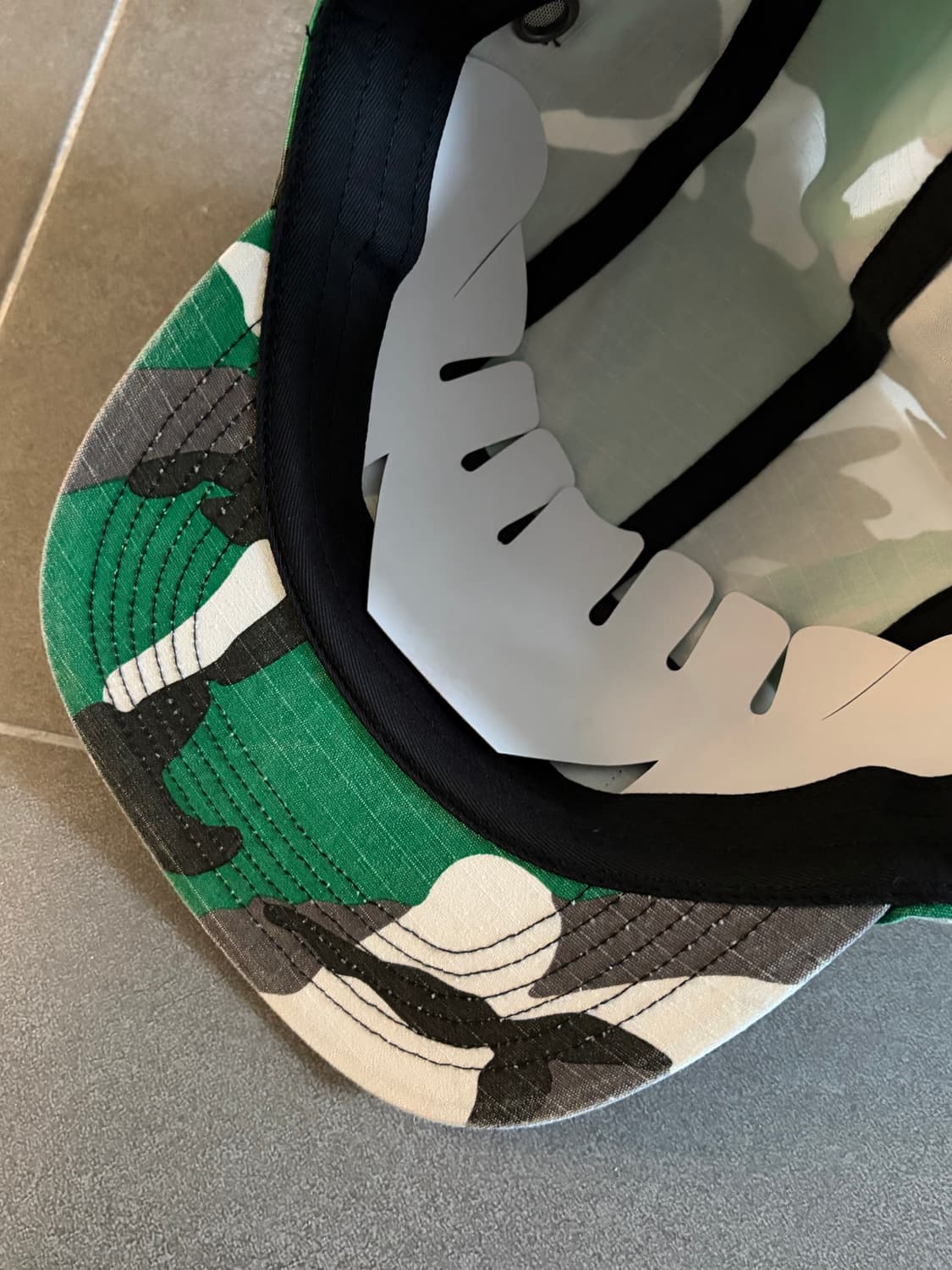 슈프림 밀리터리 캠프캡 그린 상품이미지3