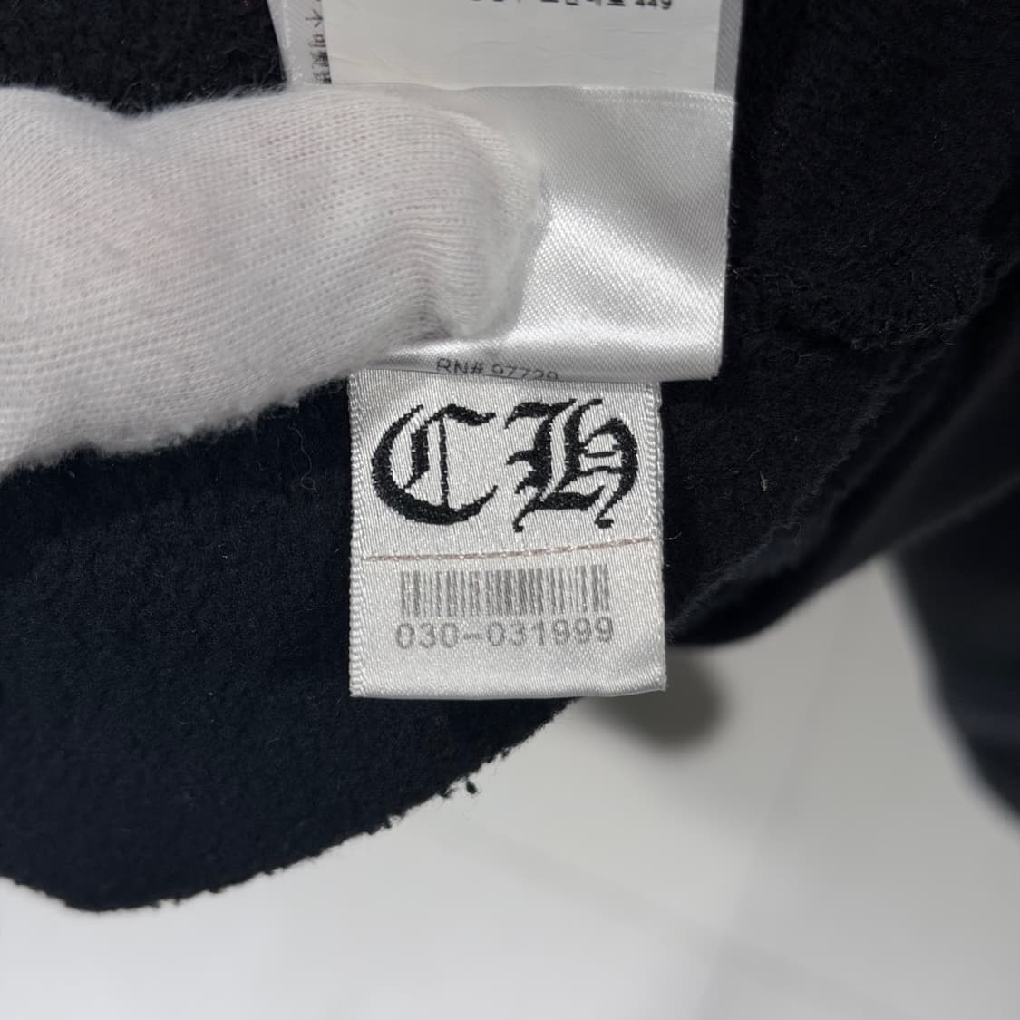 (A/M) / 크롬하츠 멀티 컬러 홀스슈 블랙 후드 집업 상품이미지10