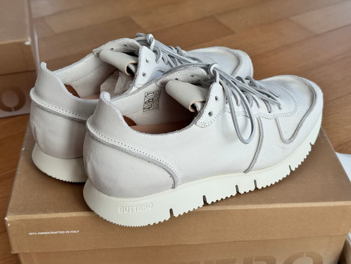 부테로 카레라 화이트 크랙레더 40 새제품 상품이미지3