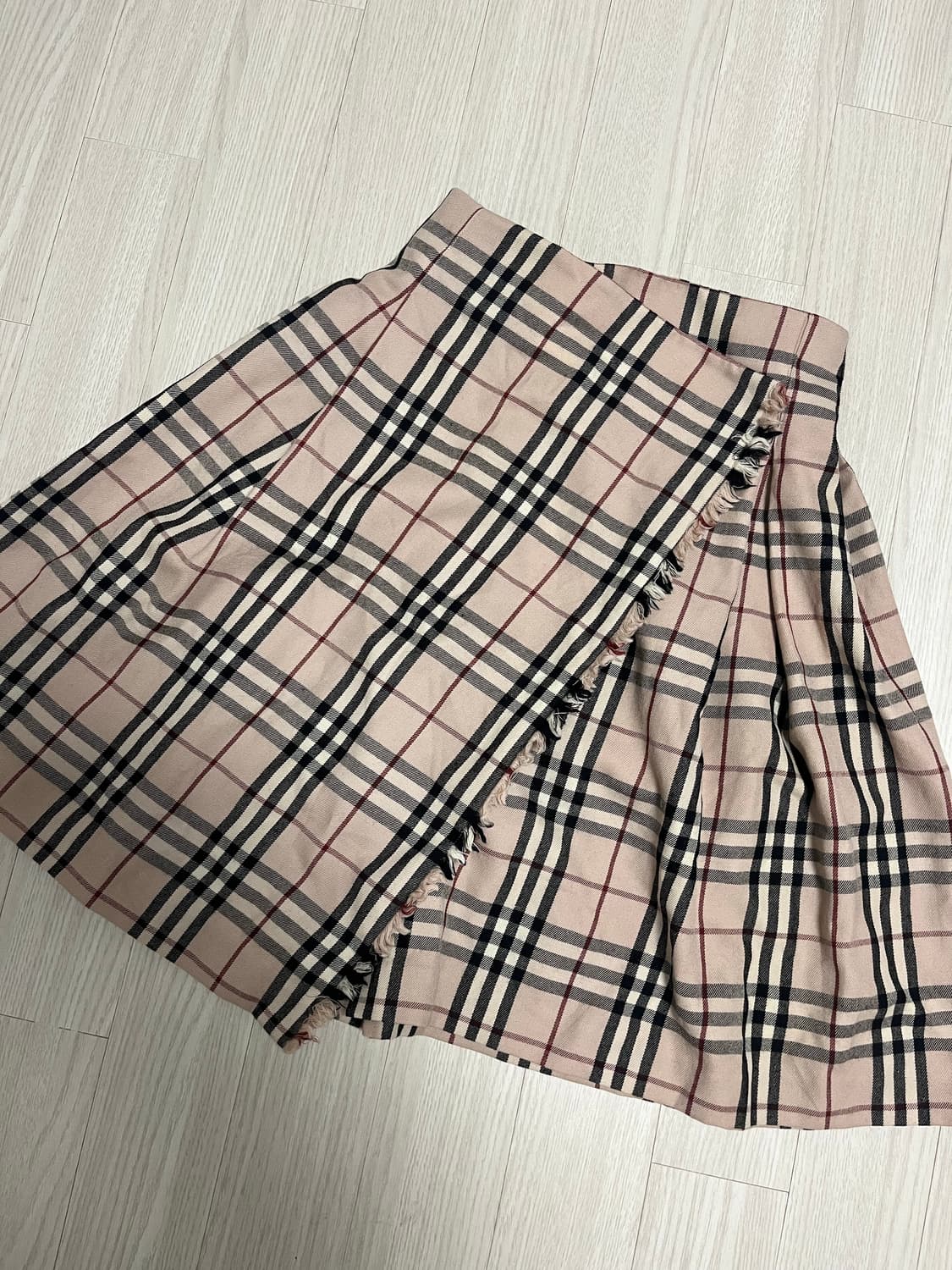 버버리 레이어드 치마 상품이미지2