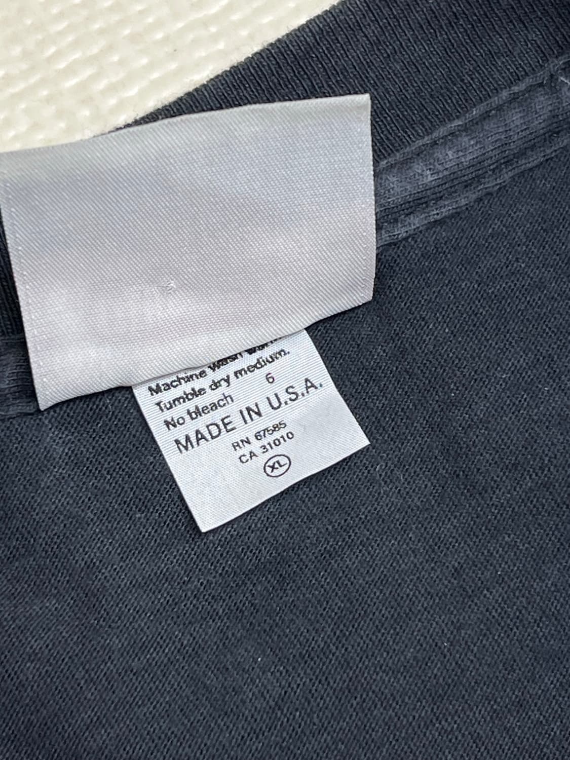 90s 말보로 스네이크 패스 프린팅 티셔츠 블랙 XL 상품이미지5