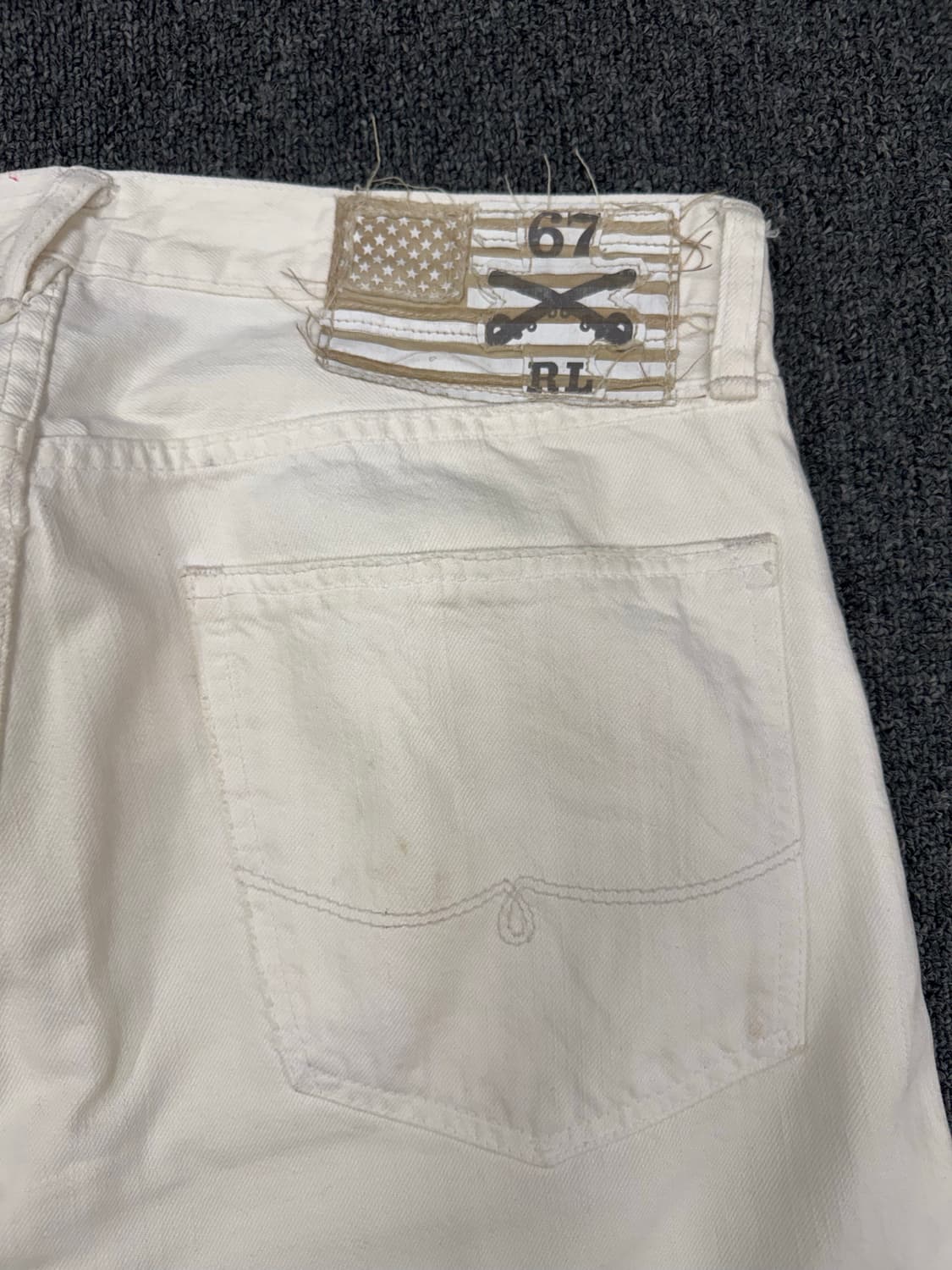 OS)랄프로렌 빈티지 크림 데님팬츠 상품이미지9