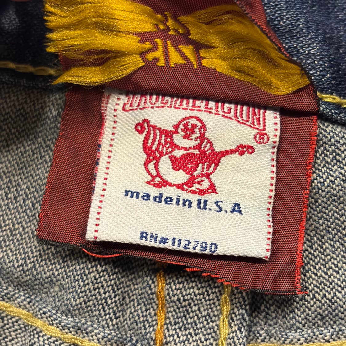 [32x33] 트루릴리젼 빌리 슈퍼티 청바지 데님 팬츠 D896 상품이미지9