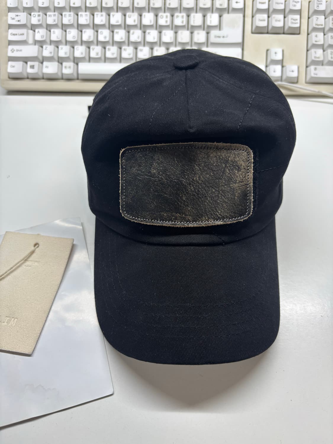 Xlim ep08 볼캡 모자 블랙 상품이미지1