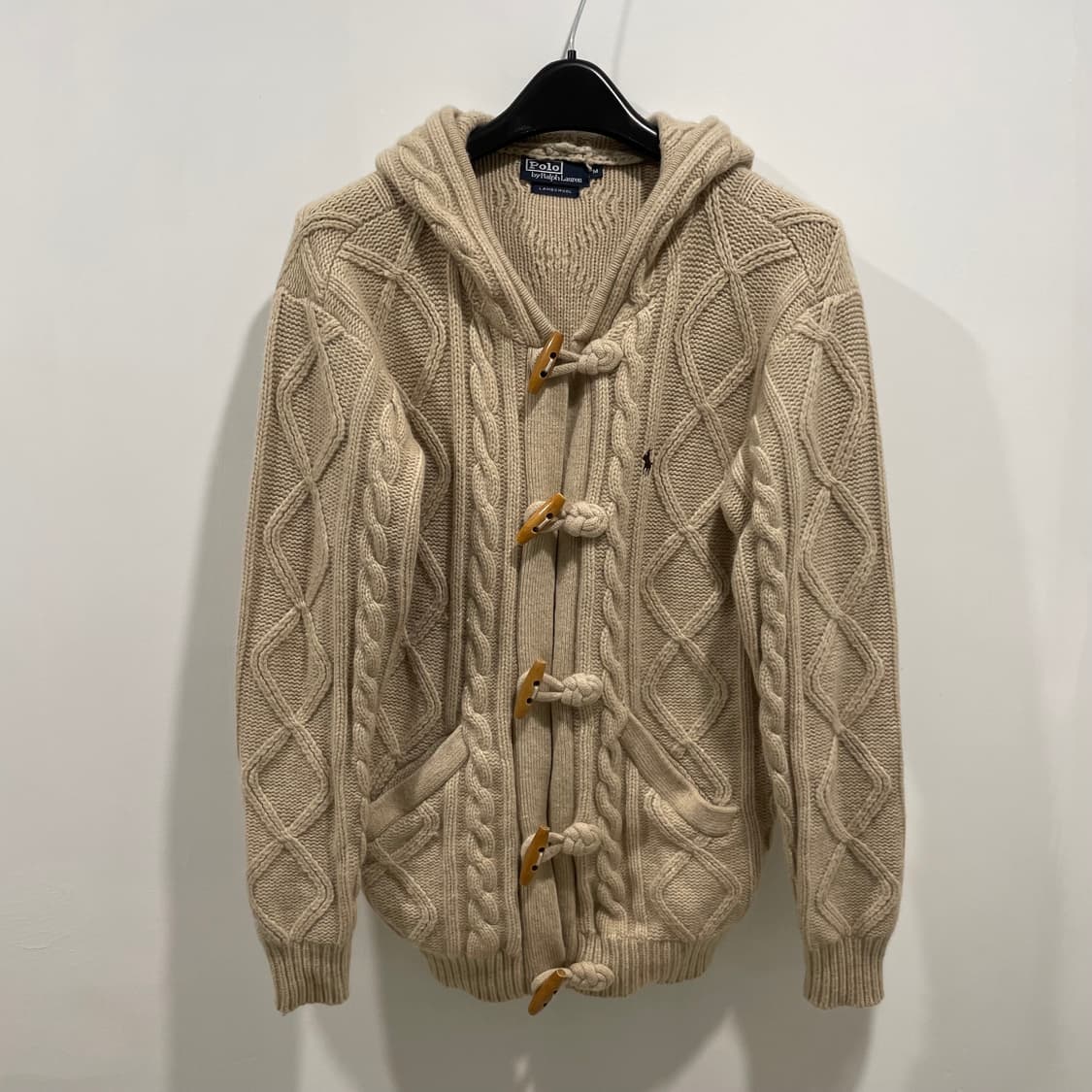 폴로 랄프로렌 울 니트 후드 상품이미지1