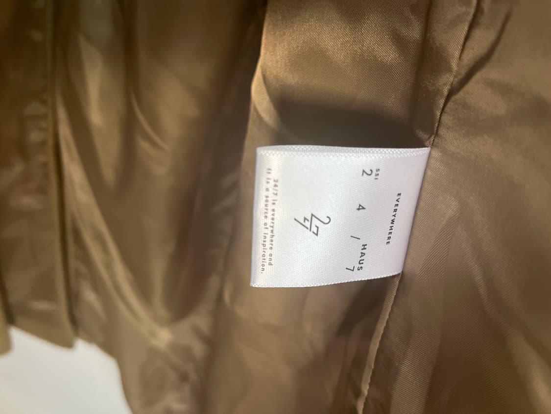  24/7 캐시미어 울혼방 싱글 코트 상품이미지4