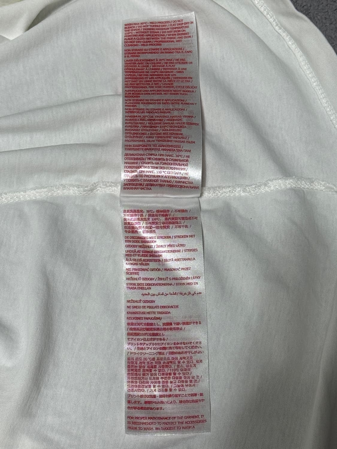 23SS 마르니 로고 프린트 반팔 티셔츠 상품이미지5