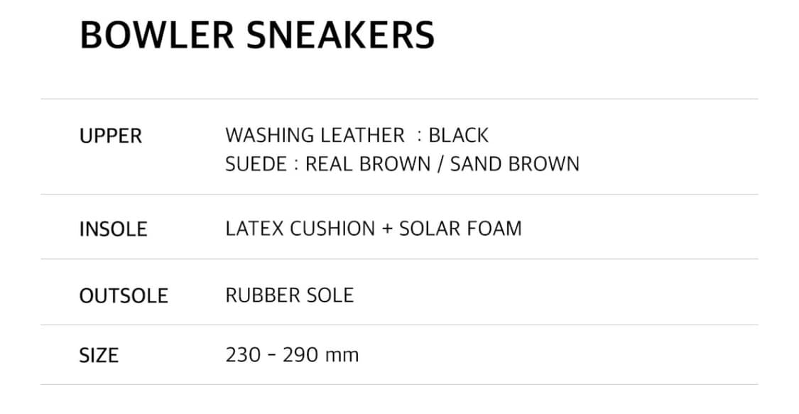 로맨틱무브 보울러 스니커즈 R25M200 (워싱블랙) 상품이미지5