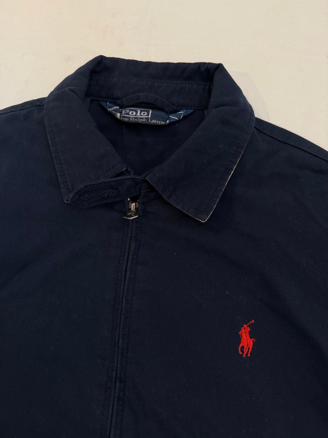 폴로 랄프로렌 바라쿠타 블루종 스윙탑 봄버자켓 네이비 상품이미지2