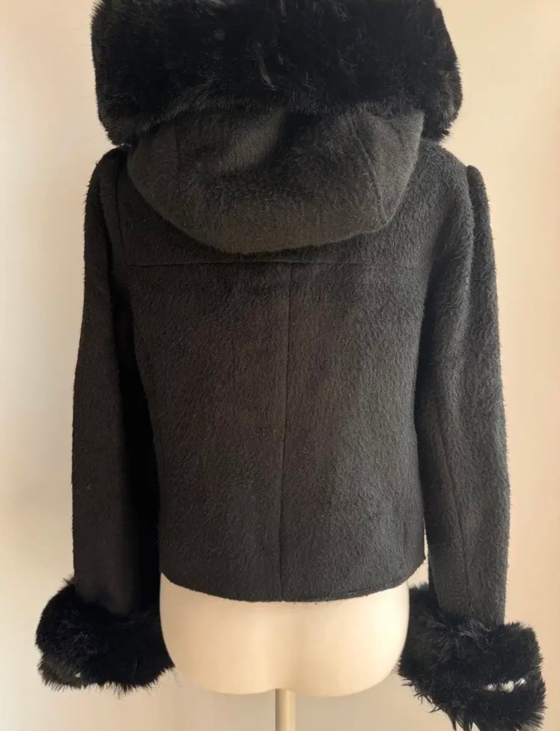 Ma*rs 마즈 블랙 숏코트 히메갸루 양산형 지뢰계  상품이미지2