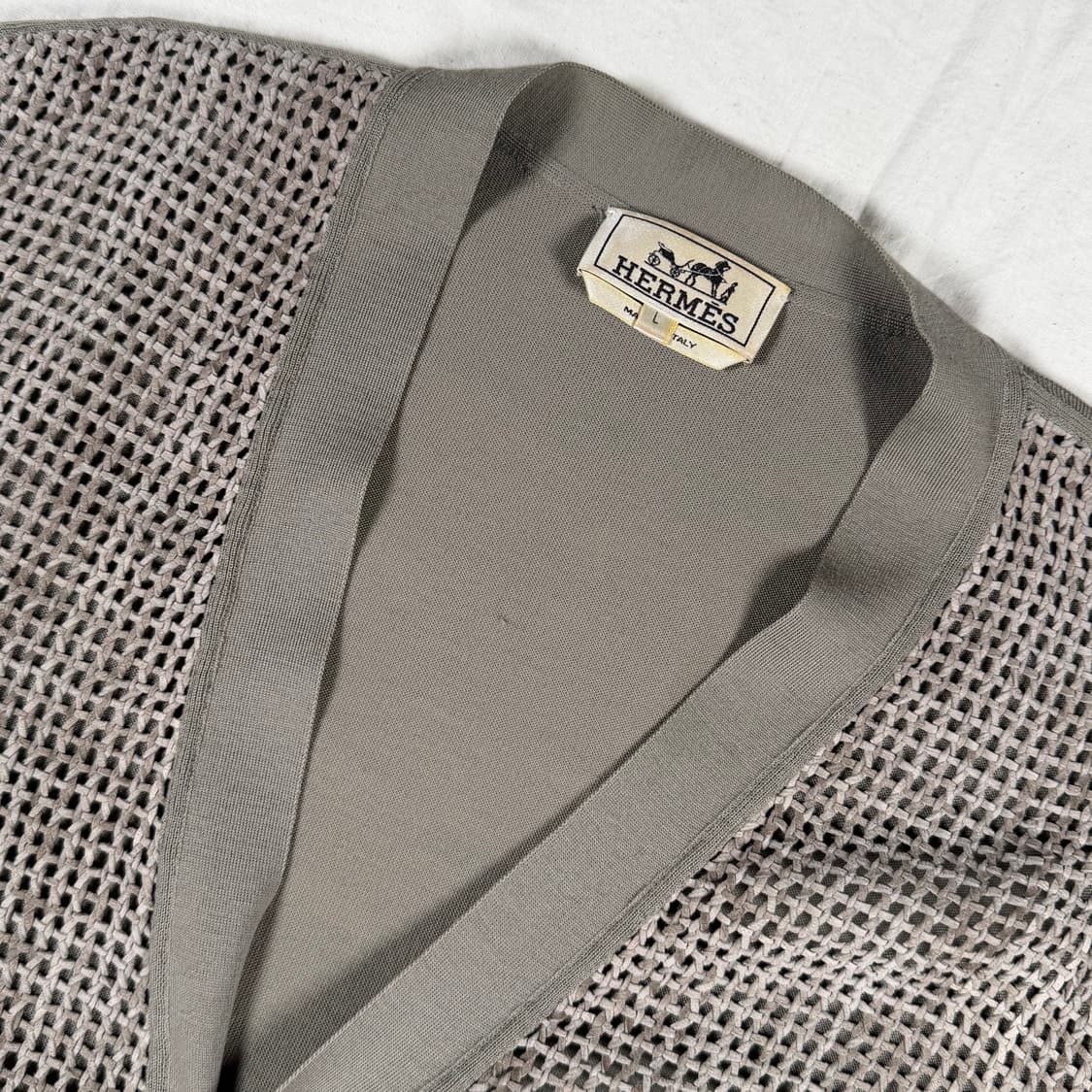 에르메스 메쉬 가디건 니트 상품이미지2