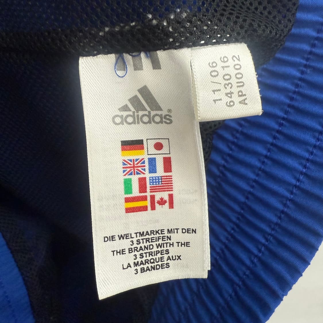 아디다스 삼선 바람막이 저지 트랙 자켓 (95) 상품이미지3