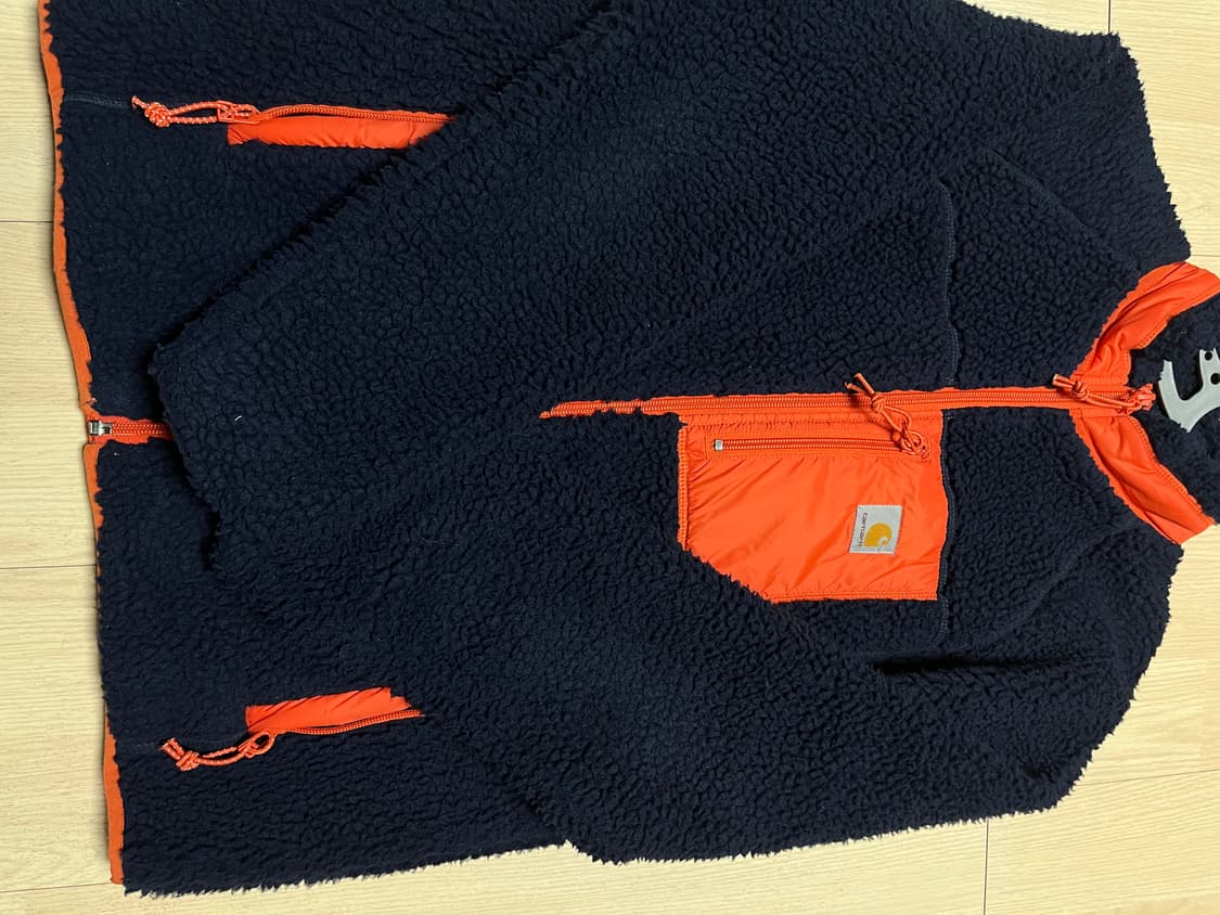 칼하트 플리스 뽀글이 집업 상품이미지5