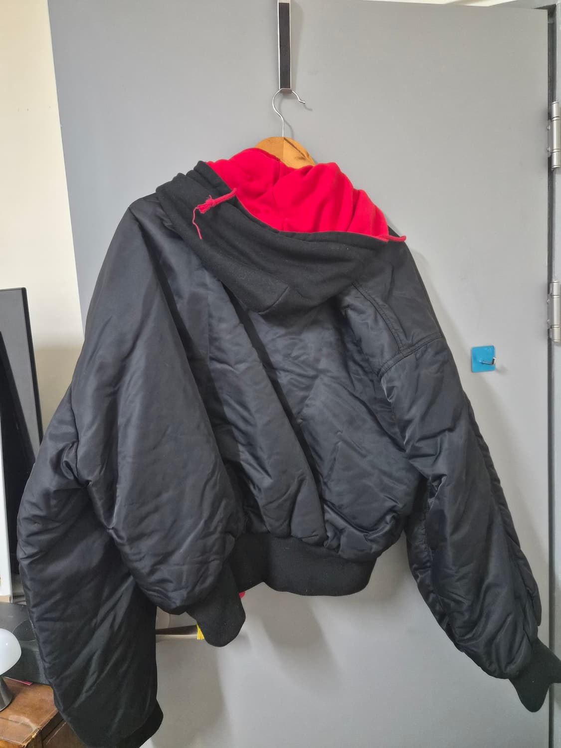 프로젝트 gr 리버시블 후드 봄버 2사이즈 상품이미지3