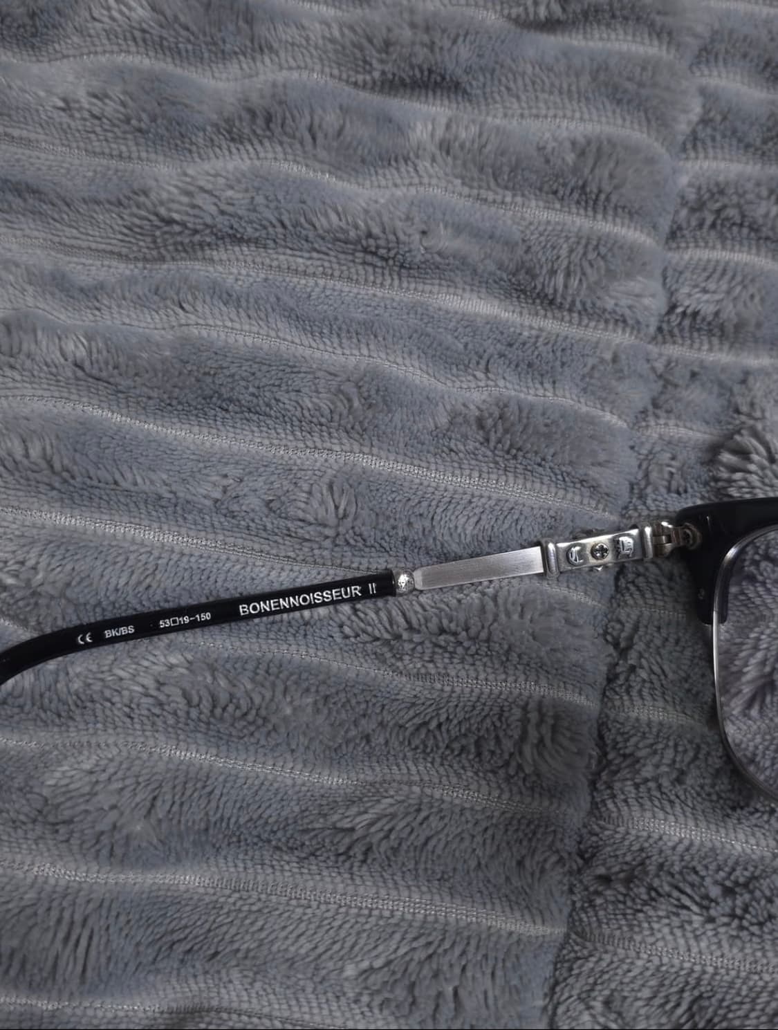 크롬하츠 보넨노이슈어2 블랙 실버 안경 (53) 상품이미지5