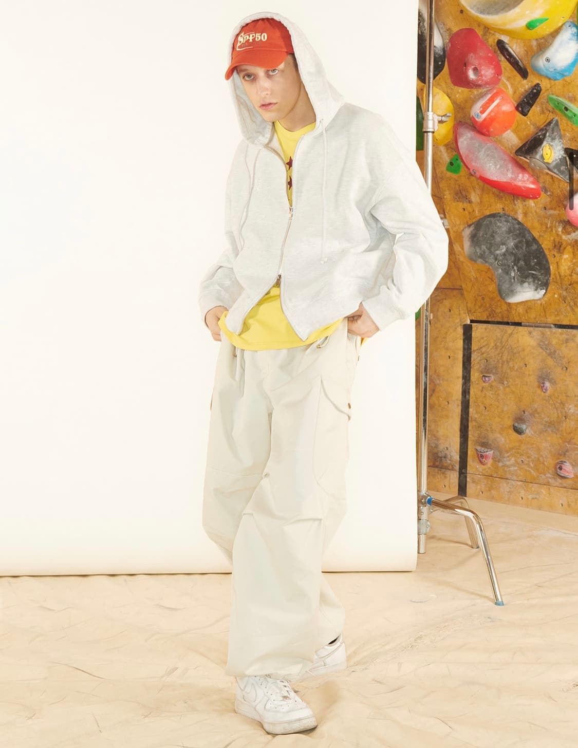 Desert Cargo Pants Cream 상품이미지3
