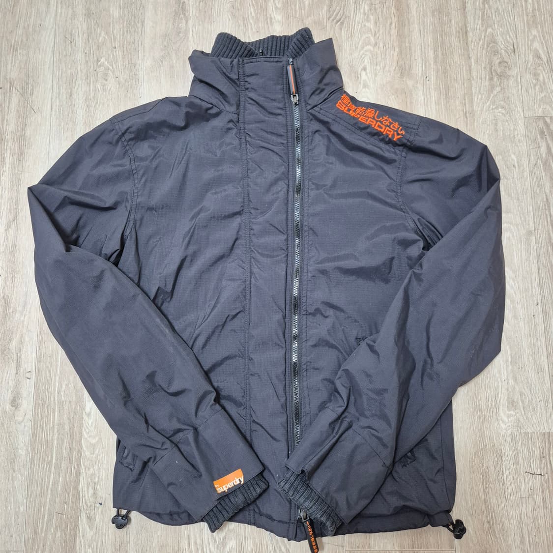 슈퍼드라이 재팬 봄버 하이브리드 니트 바람막이 상품이미지1