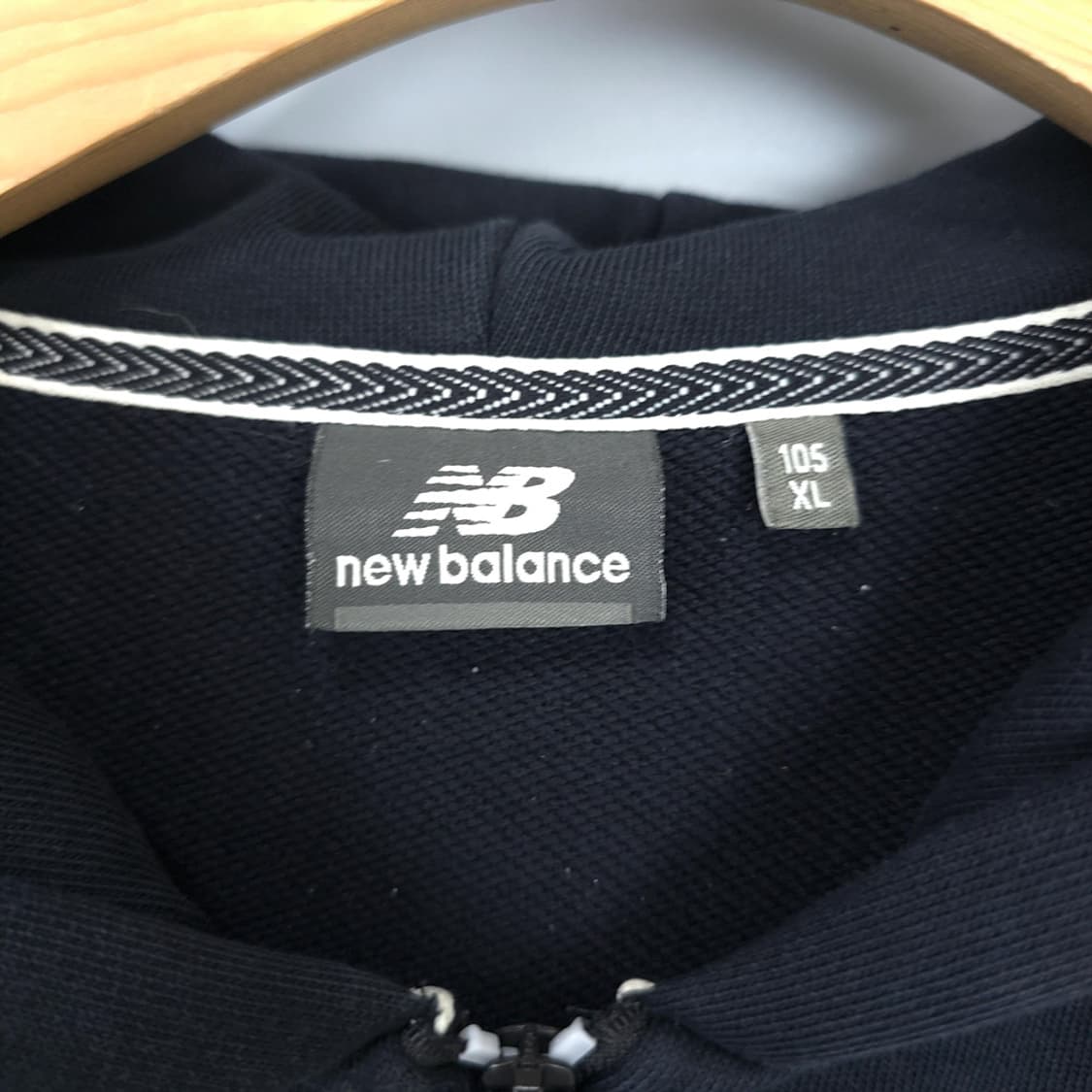 남성 뉴발란스 New Balance 하프집업 후드 맨투맨 105 상품이미지6